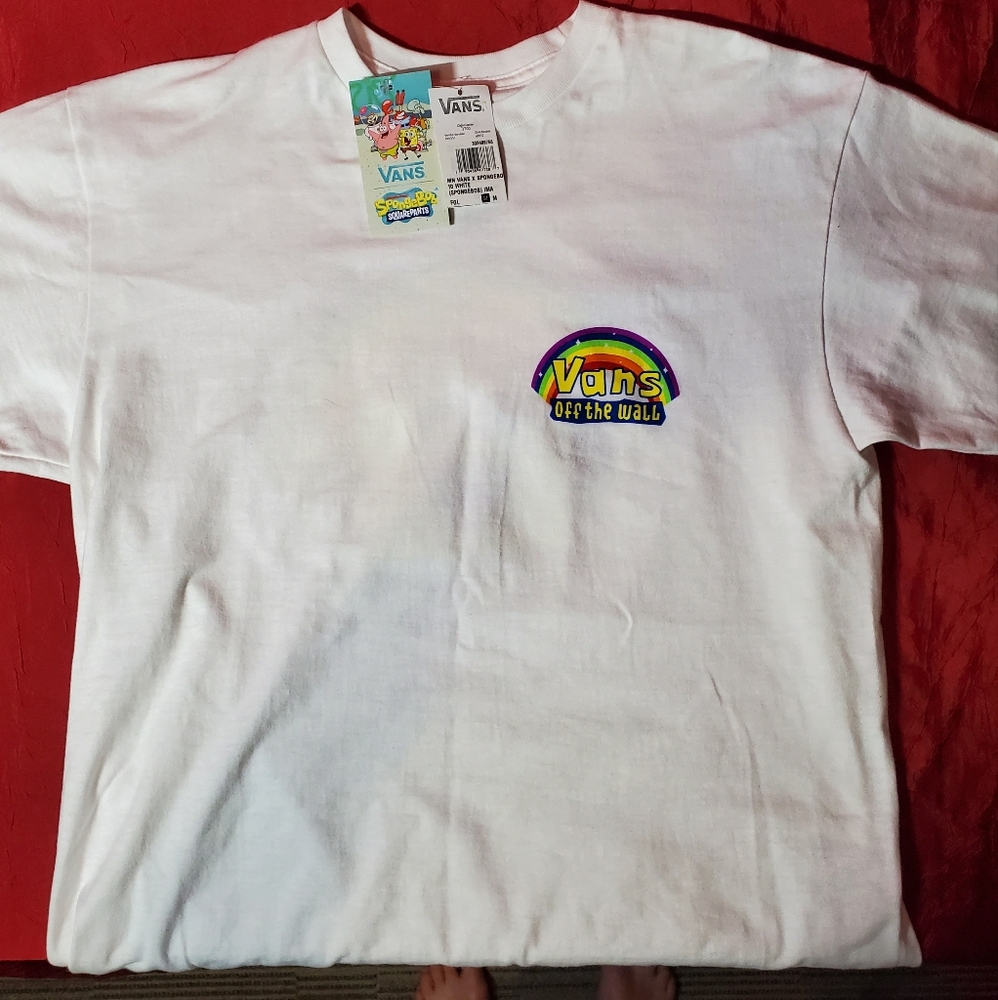 Vans Spongebob T-Shirt Men's Size Medium